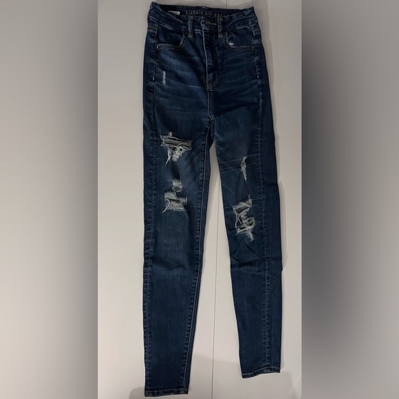 American Eagle Skinny High Waisted Jeans - Picture 2 of 4